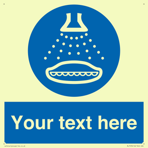 Custom start water spray in launch sequence